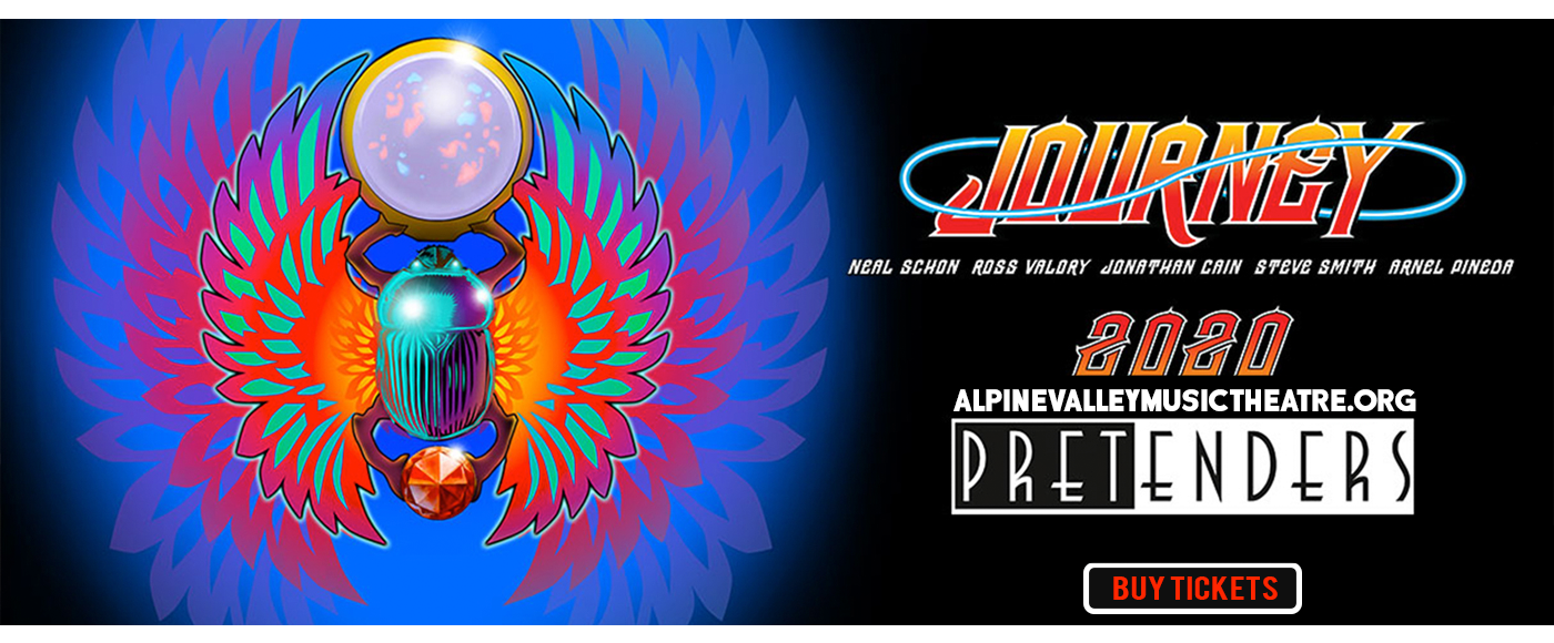 Journey & The Pretenders at Alpine Valley Music Theatre tickets Journey & The Pretenders at Alpine Valley Music Theatre