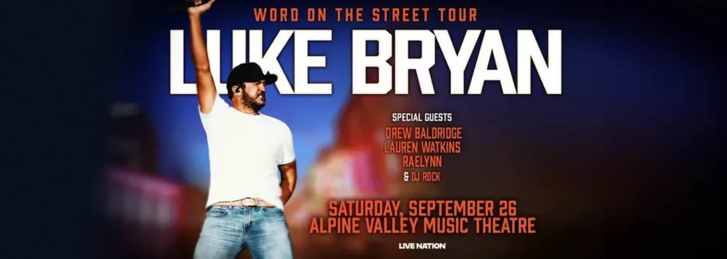 Luke Bryan at Alpine Valley Music Theatre